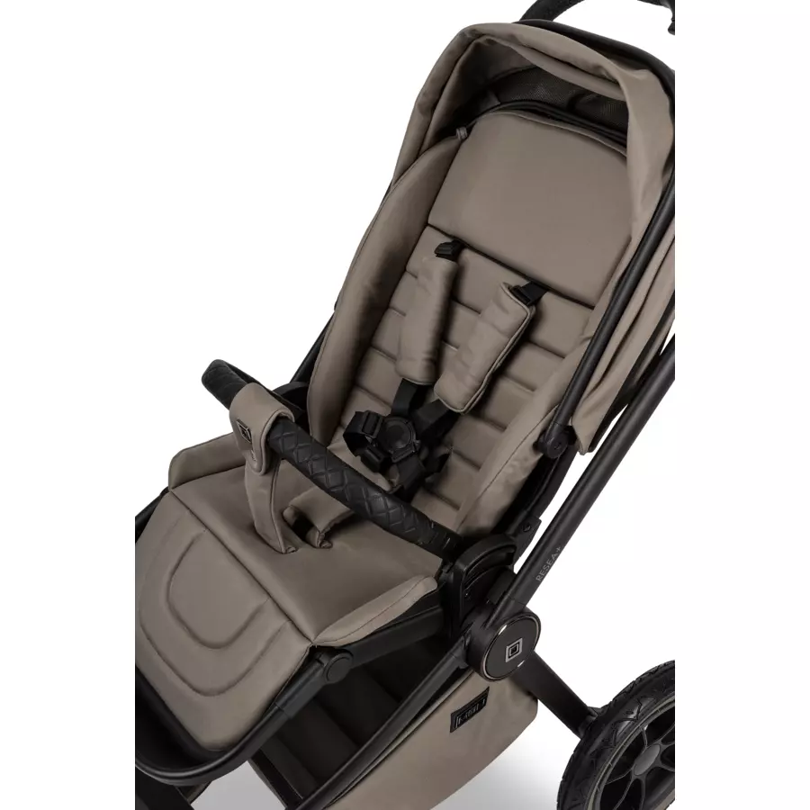 MOON Kombikinderwagen Resea Edition+ mudblack matt