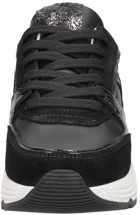 Red Rag Sneakers Laag zwart