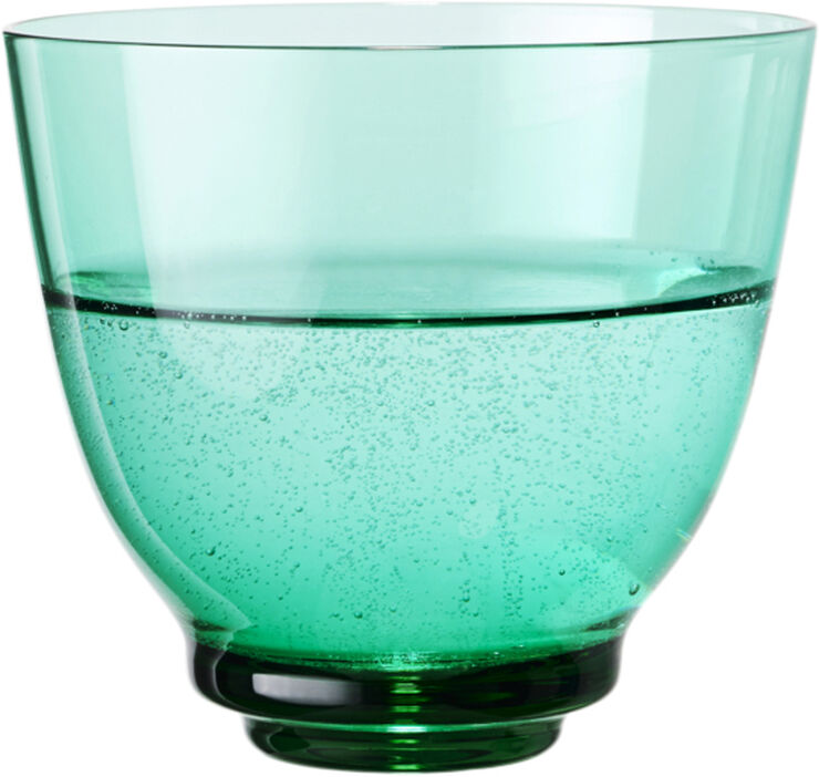 Holmegaard Flow Vandglas 35 cl emerald green Grøn