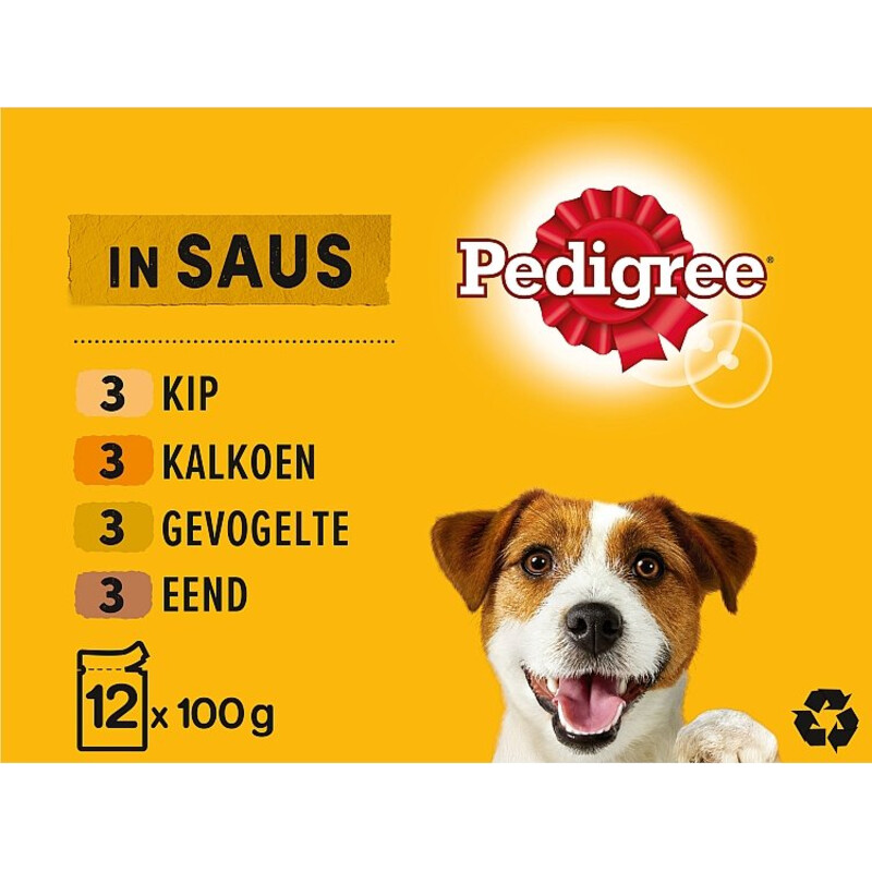 Pedigree Gevogelte selectie in saus