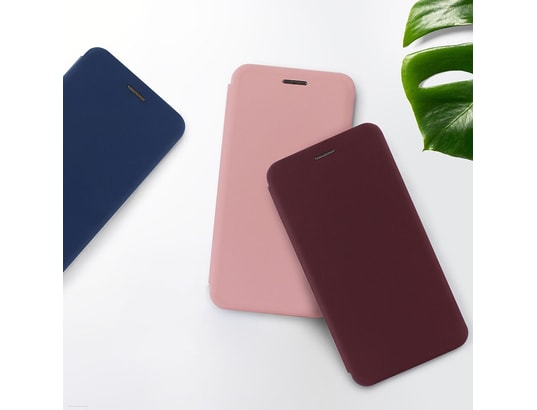 MOOOV - Coque smartphone Etui folio soft touch pour samsung a21s - bleu