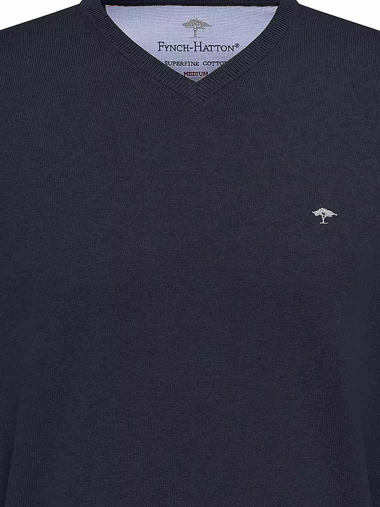 FYNCH HATTON Pullover  dunkelblau