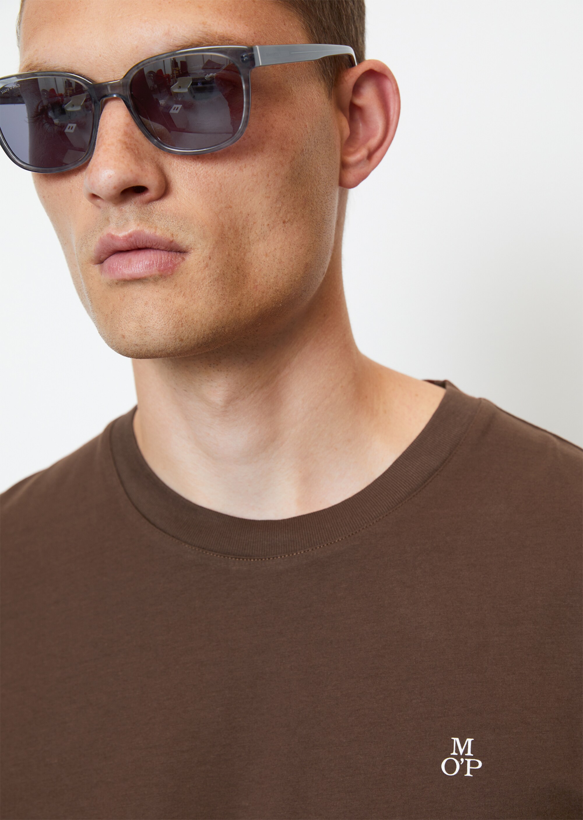 Basic-T-Shirt regular aus reiner Bio-Baumwolle