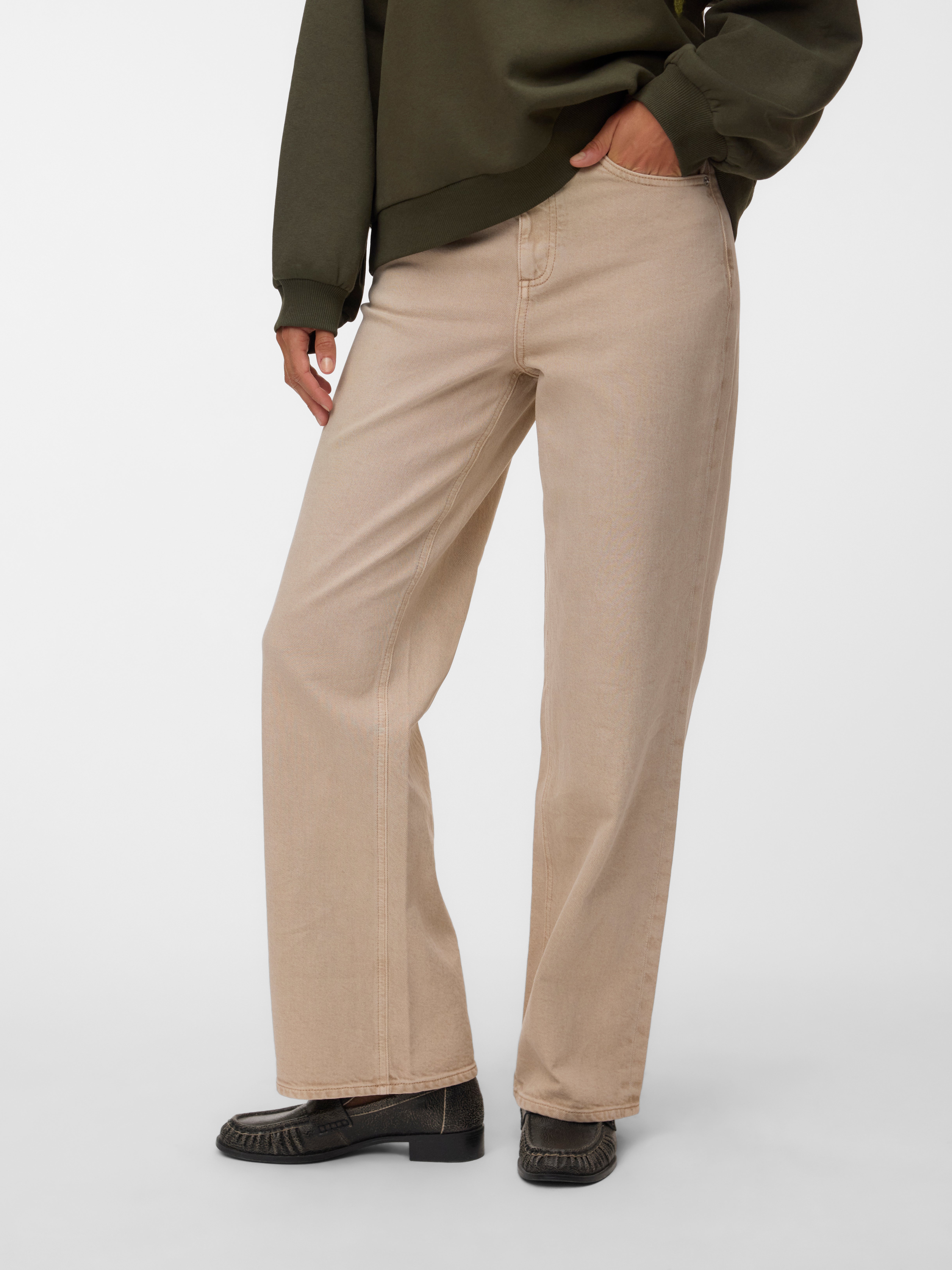 VMTESSA High rise Wide leg fit Jeans