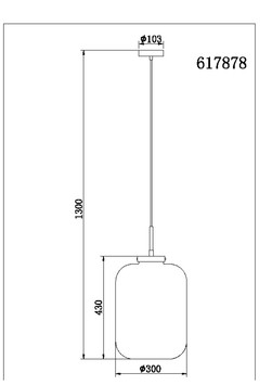 KARWEI hanglamp Juno XXL - rookglas