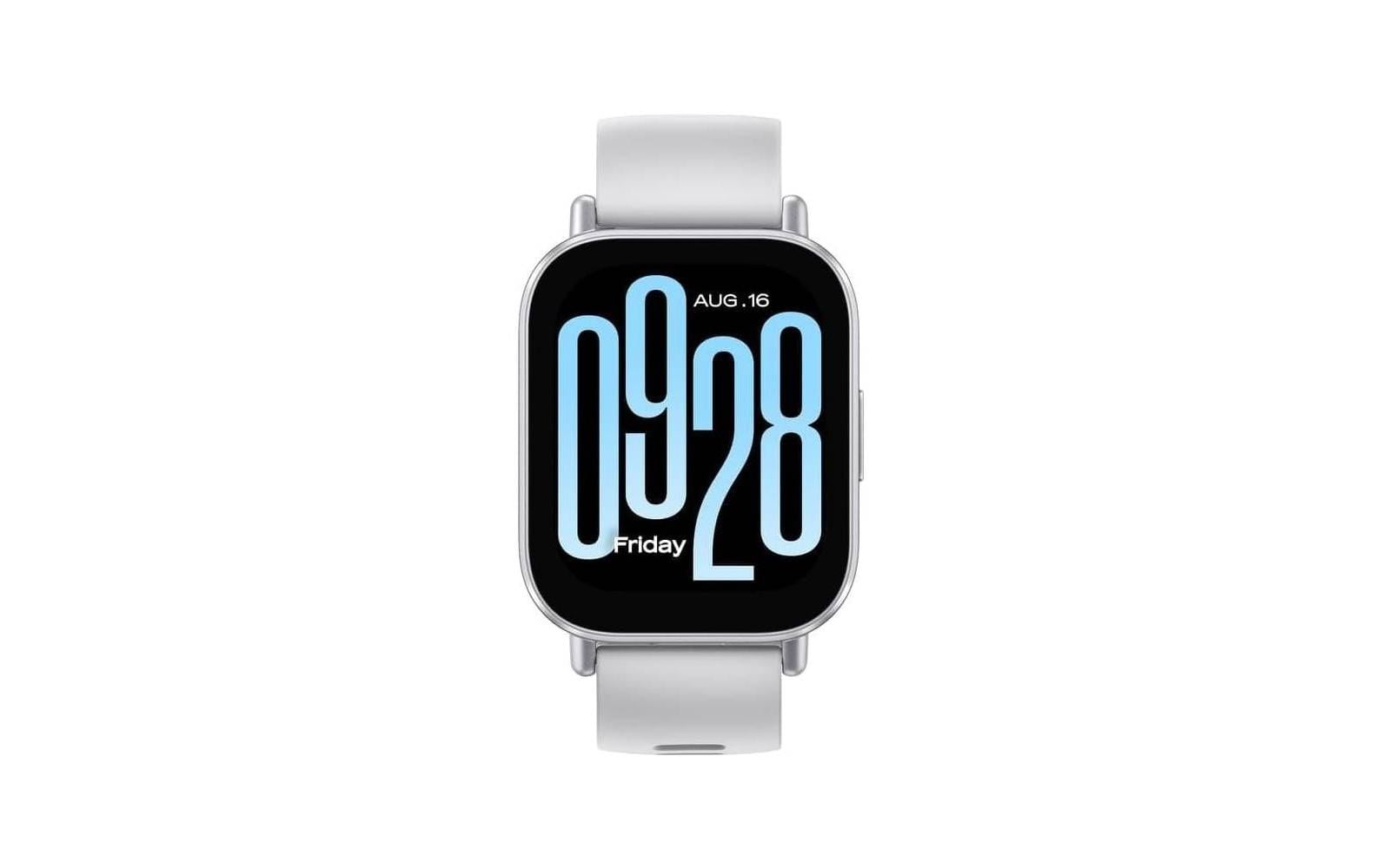 Redmi Watch 5 Active SilberVielseitige Smartwatch mit grossem 2-Zoll-LCD-Display, Bluetooth-Telefonie und umfassenden Gesundheitsfunktionen