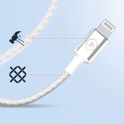 Force Play - Kit main libre - écouteur filaire - blanc