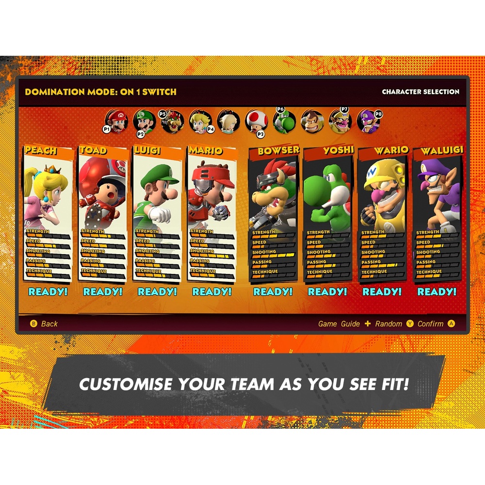 Mario Strikers: Battle League Football Nintendo Switch