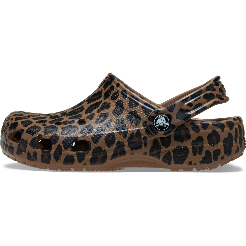 Køb Crocs Sepia/Leopard Classic Animal Clog