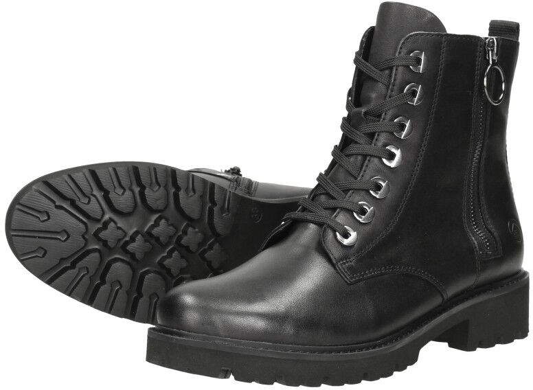 Remonte Veterschoenen Hoog zwart