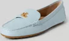 LAUREN RALPH LAUREN Loafers Dames Barnsbury Flats Driver Maat: 41 Materiaal: Leer Kleur: Blauw