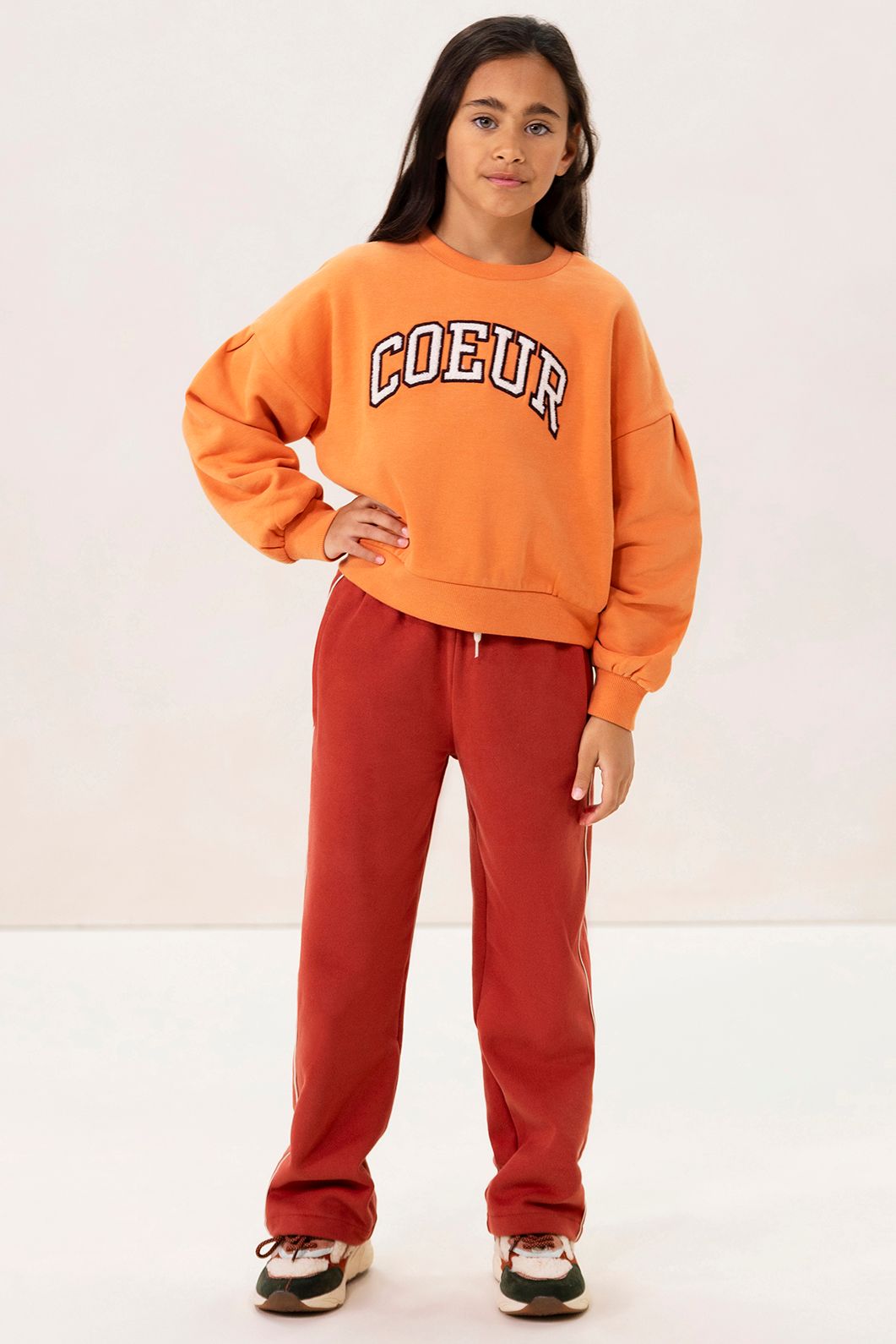 Donkeroranje straight leg sweatpants