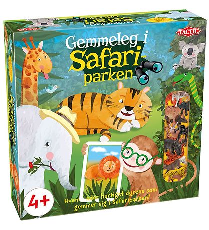 TACTIC Br?tspil - Gemmeleg I Safariparken