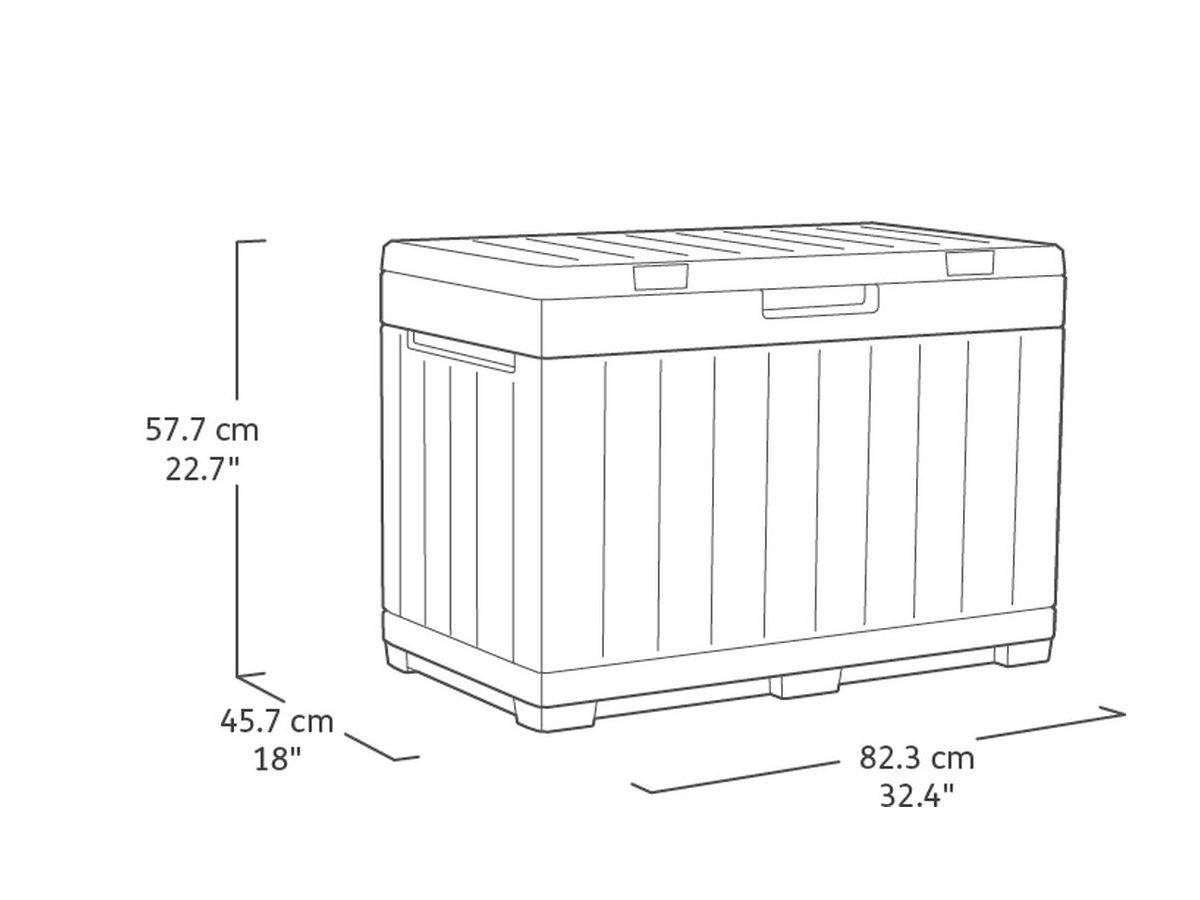 Keter Kentwood opbergbox - 190 liter