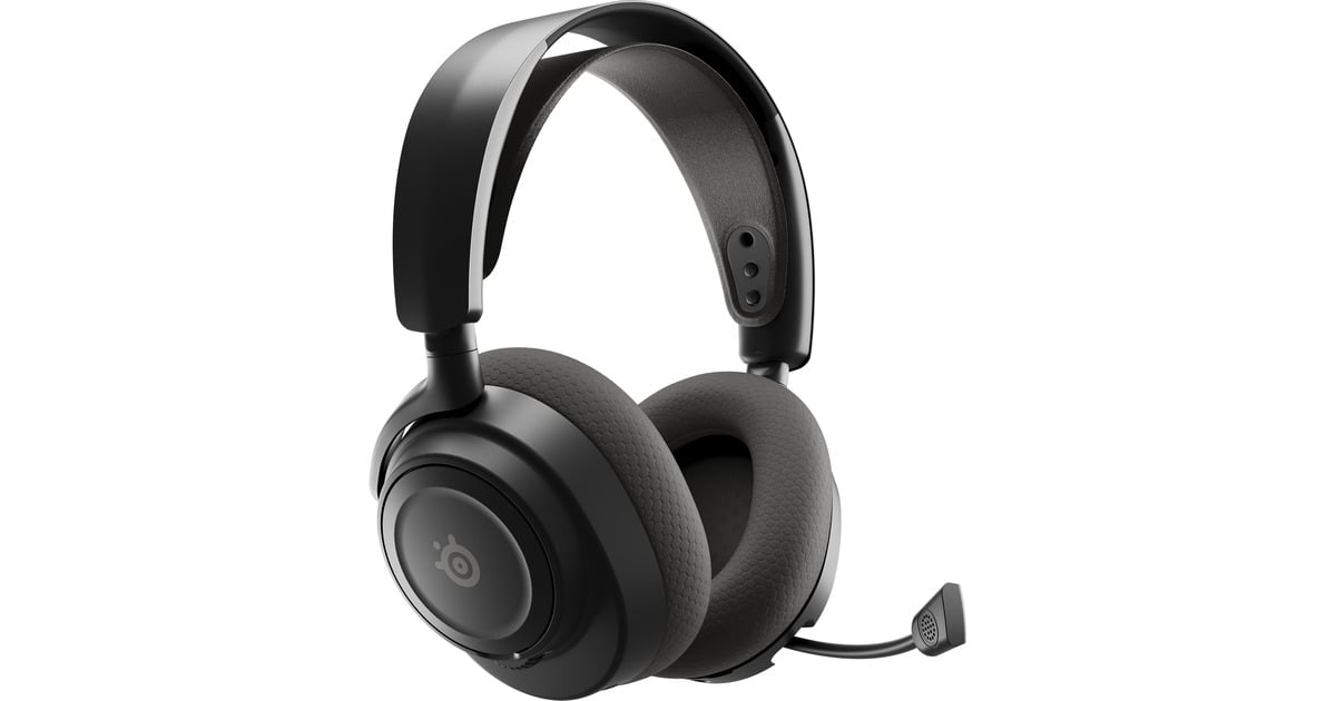 SteelSeriesArctis Nova 7 Wireless Gen 2 over-ear gaming headset  (Zwart, Pc, 2.4 GHz / Bluetooth)