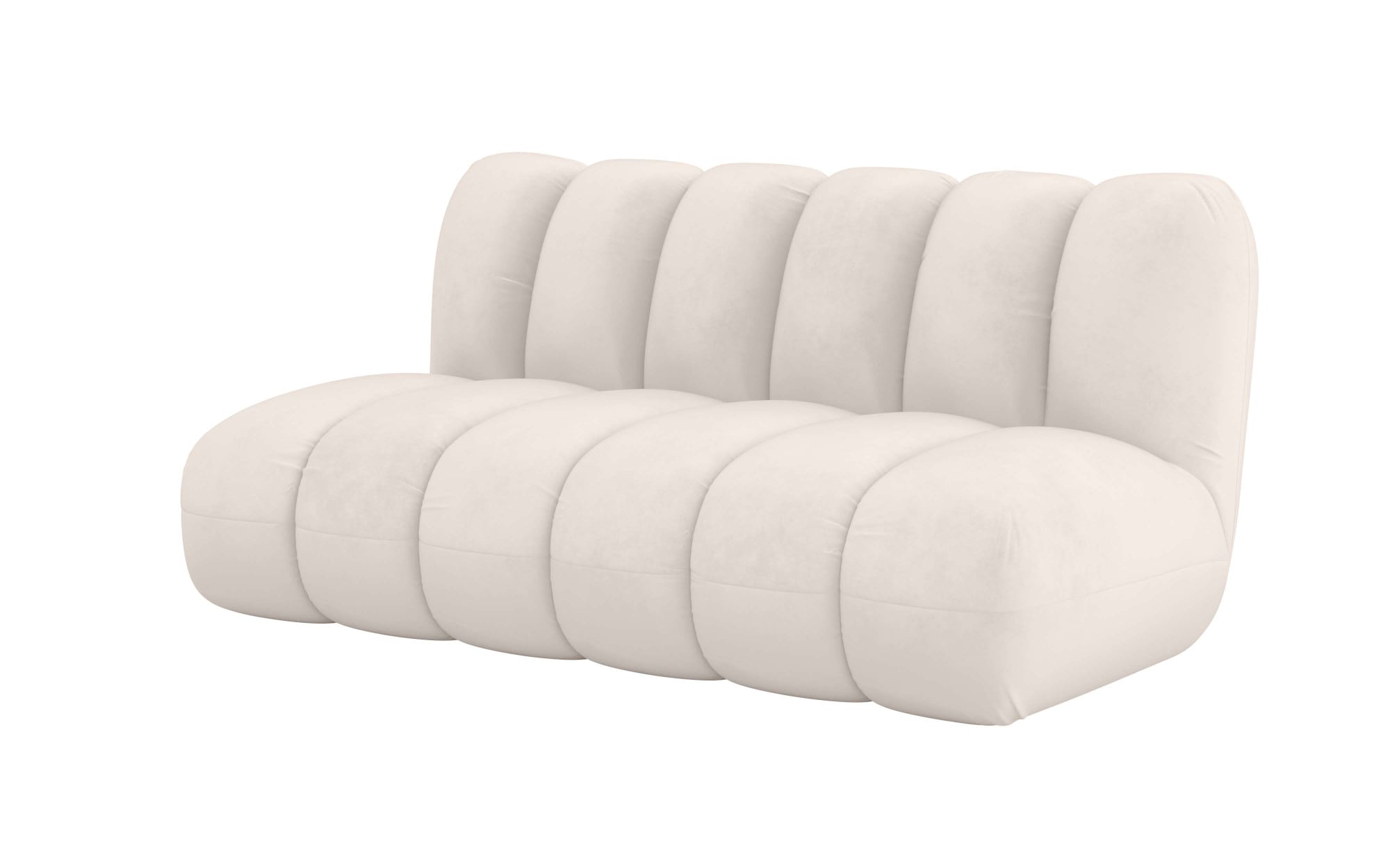 LeGer Home by Lena Gercke 2,5-Sitzer »Priya Designersofa, moderne Steppung, auch in Bouclé« gemütlich und modern, B/T/H: 185/108/84 cm