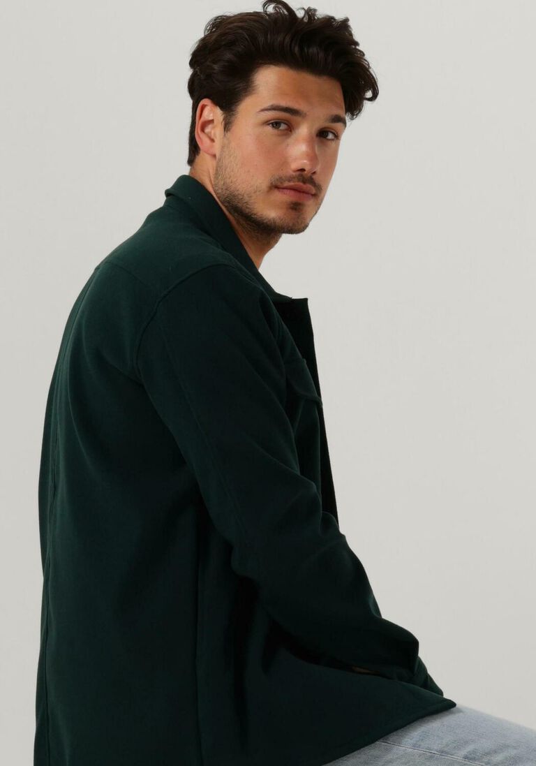 BUTCHER OF BLUE groene butcher of blue overshirt saturn mk. 3 army wool overshirt