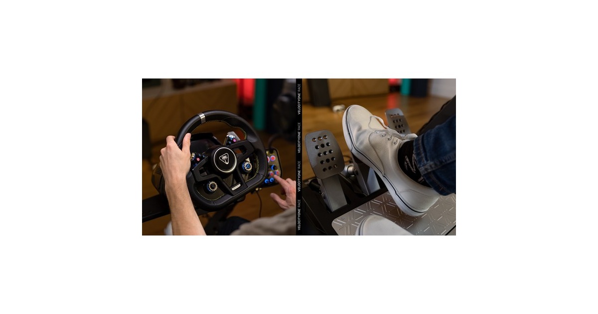 Turtle BeachVelocityOne Race stuur  (Zwart, Xbox X|S, Xbox One, Windows 10 en 11)