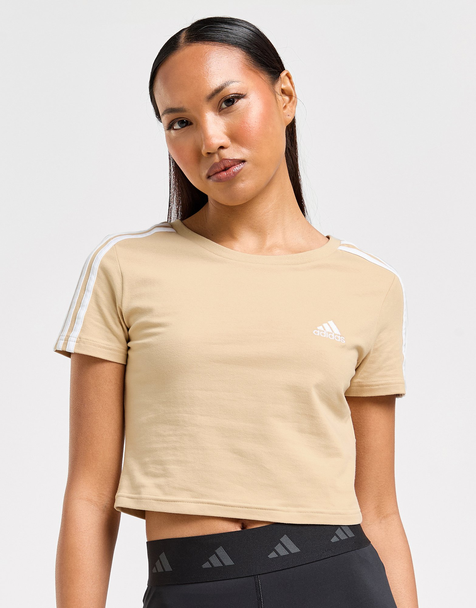adidas T-shirt 3-Stripes Slim Femme