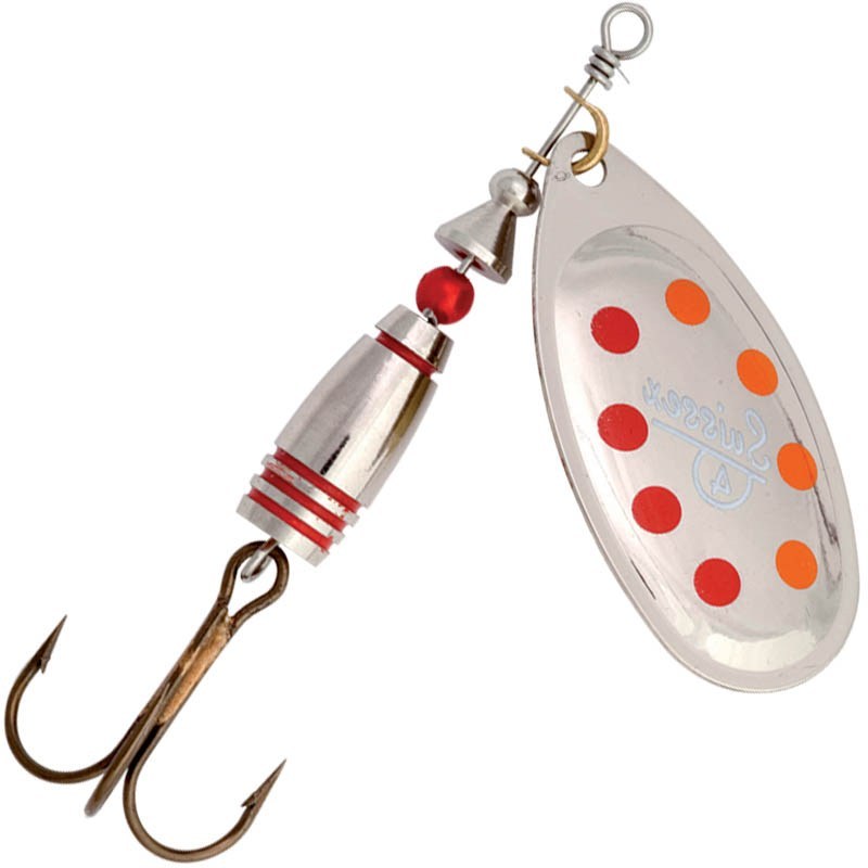 Cuiller Suissex Ultra Argent Points Rouge