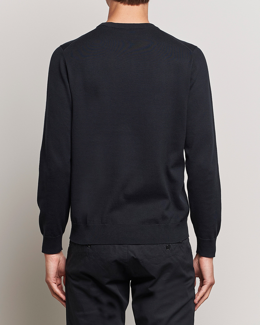 GANT Classic Cotton Crew Neck Black