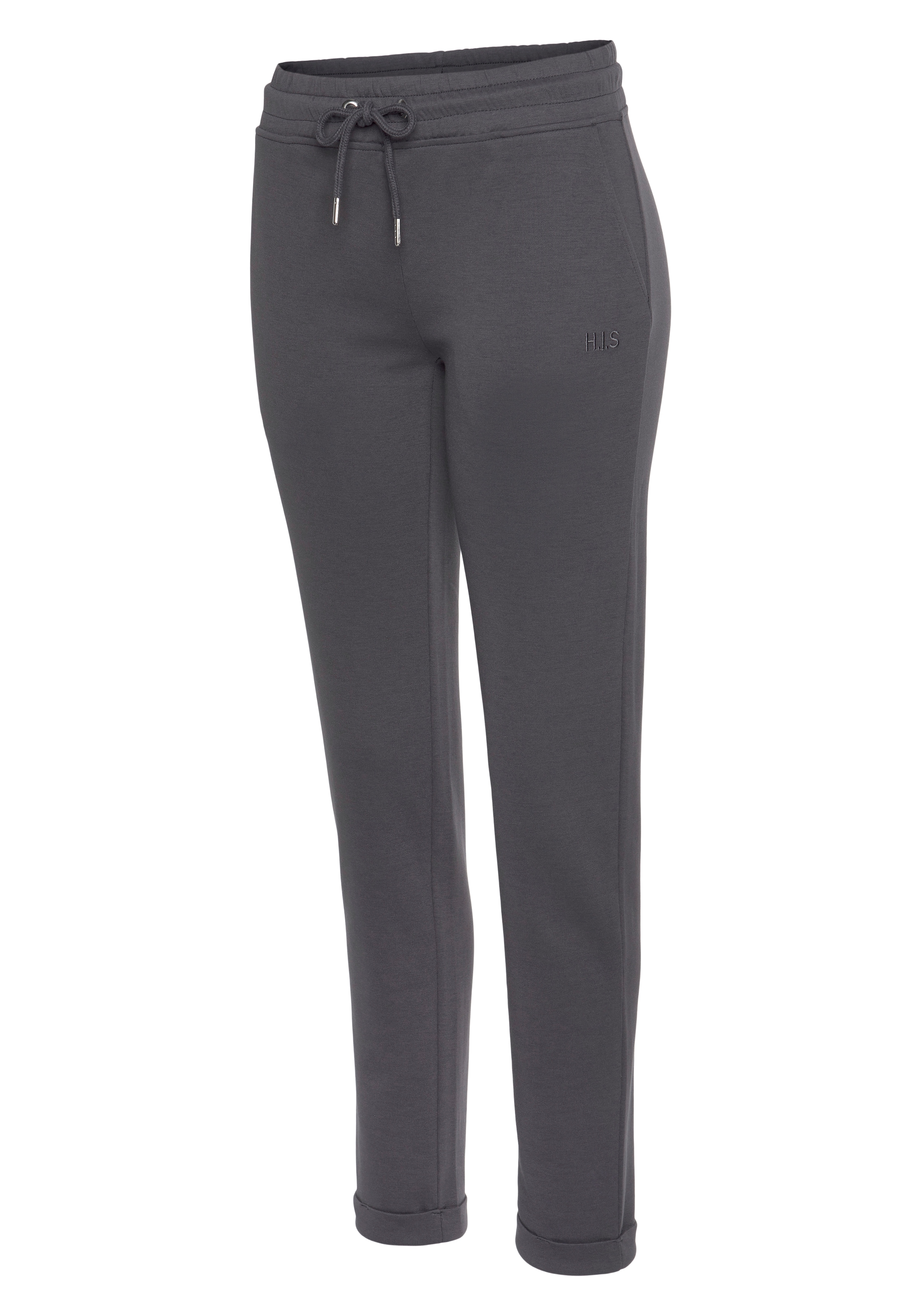 H.I.S Sweathose  Schlupfhose mit kleinem Aufschlag am Saum, Loungewear