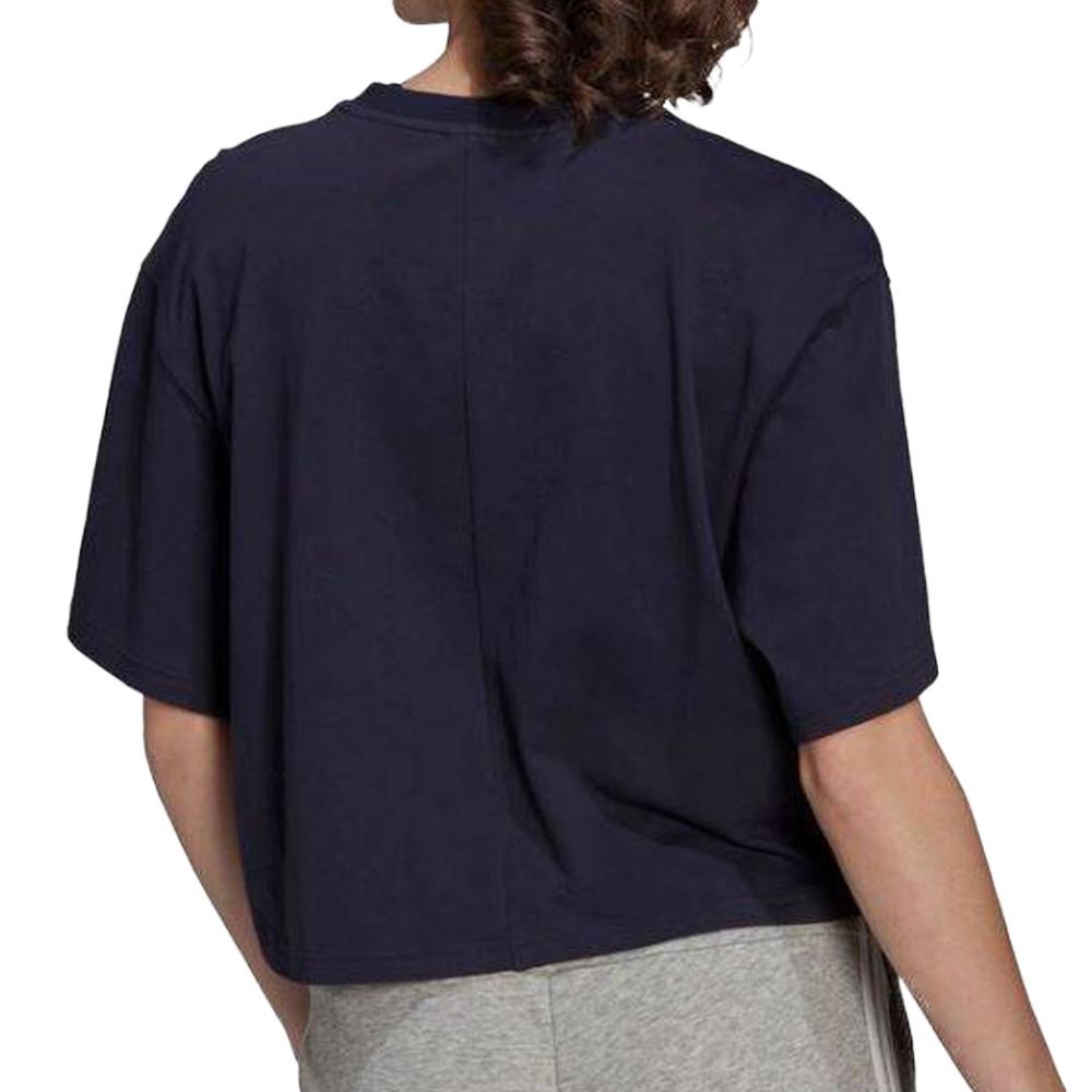Adidas T-shirt Court Marine Femme Adidas GS3872