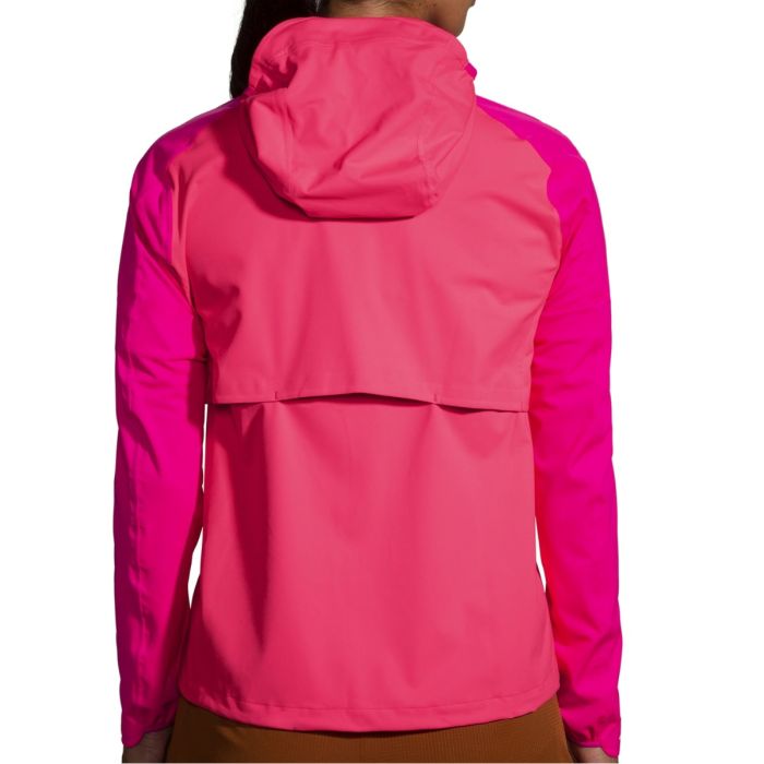 Brooks Dame Jakker High Point Waterproof Jacket Pink
