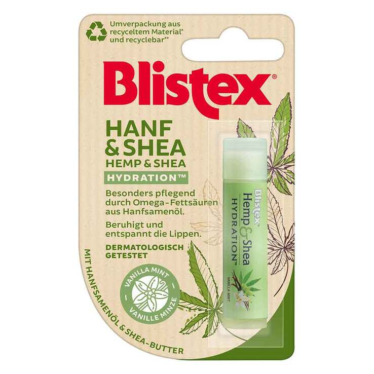 Blistex Hanf & Shea Stift, 4.25 g