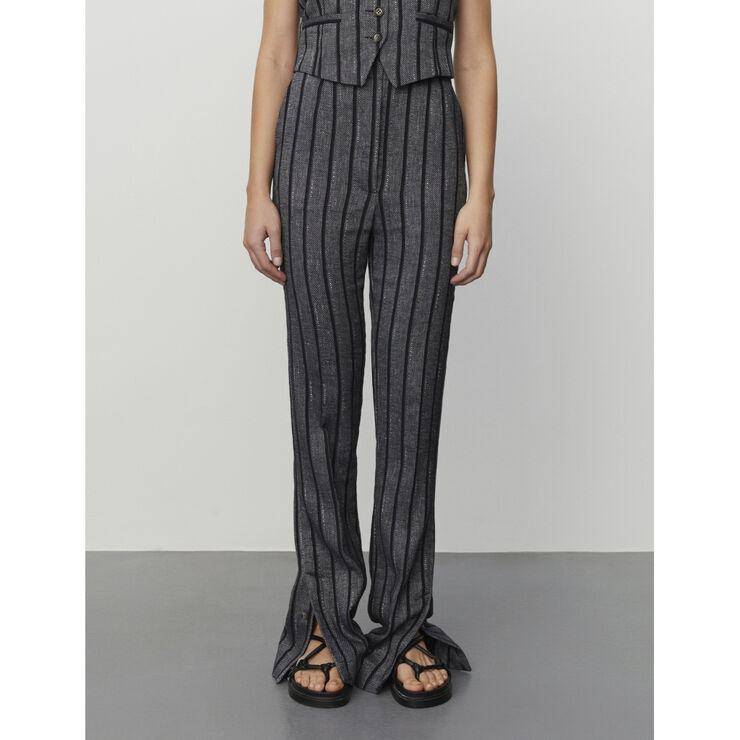 DAY Birger et Mikkelsen Ally - Cotton Blend Stripe Black