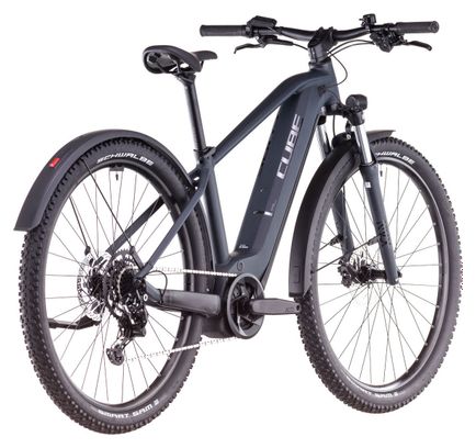 VTT Électrique Semi-Rigide Cube Reaction Hybrid Performance 625 Allroad Shimano Cues 9V 625 Wh 27.5'' Noir Night 2025