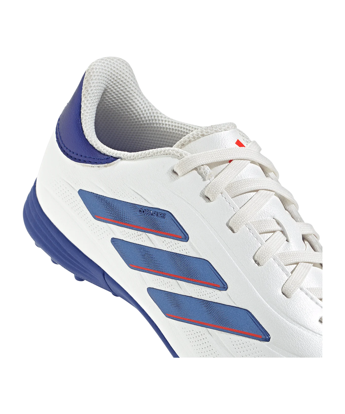 adidas COPA Pure 2 League TF Advancement Kids Weiss Blau