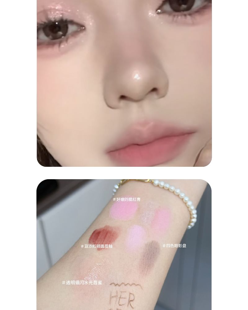 HERORANGE - Set van 6: Roze make-up cadeaudoos voor meisjes - Pinky