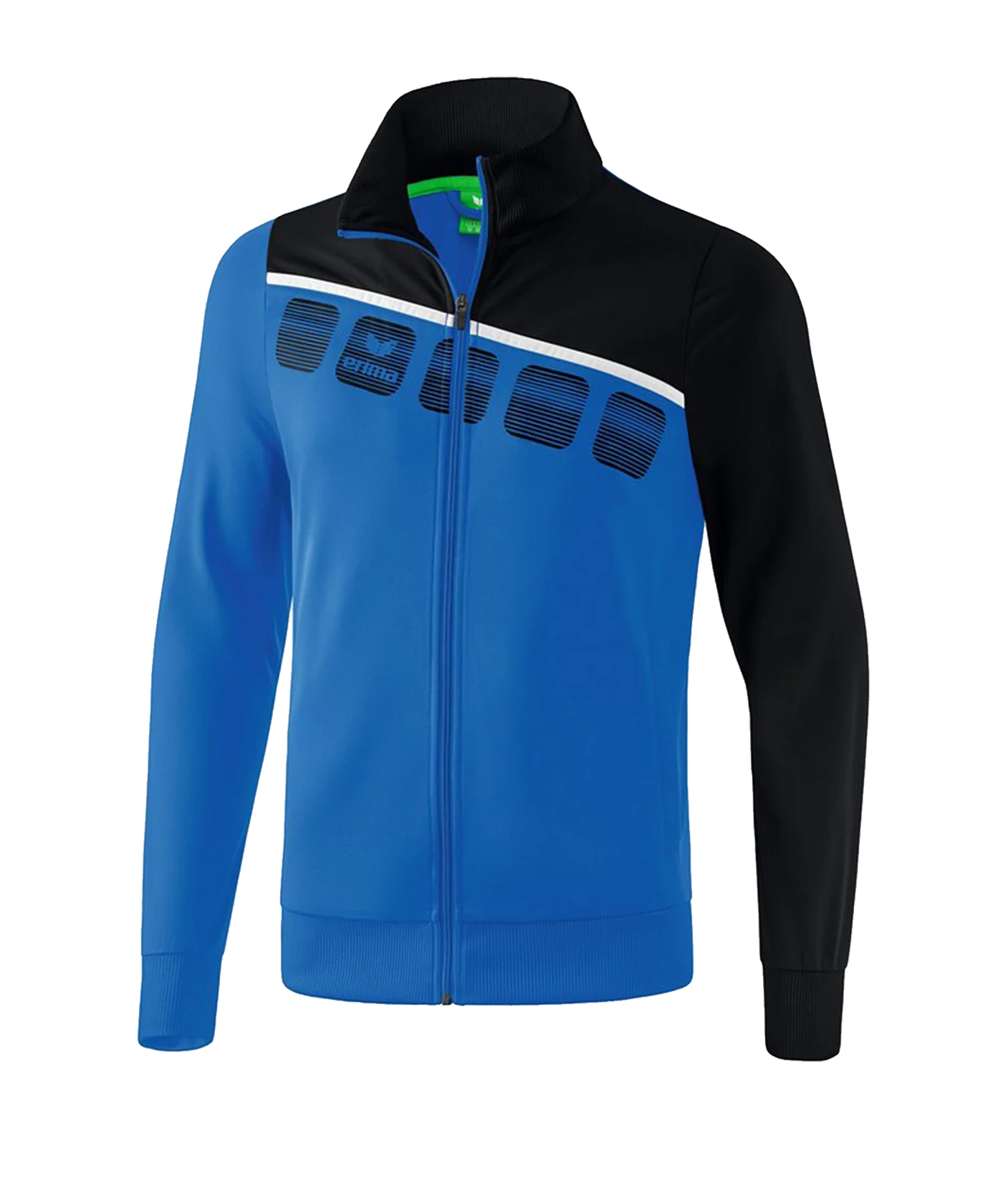 Erima 5-C Polyesterjacke Blau Schwarz