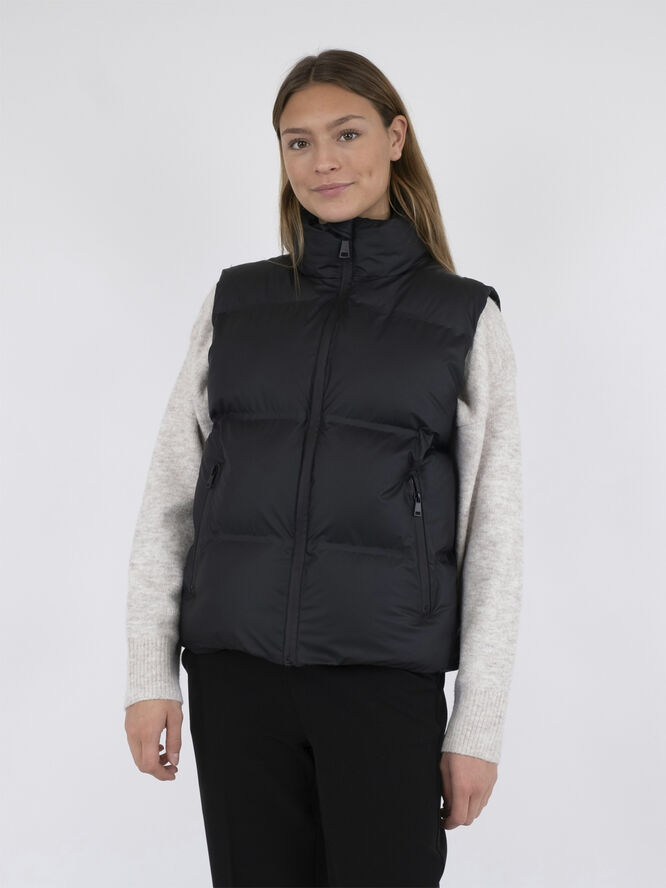 Neo Noir Annike C Water Repellent Puffer Waistcoat Black