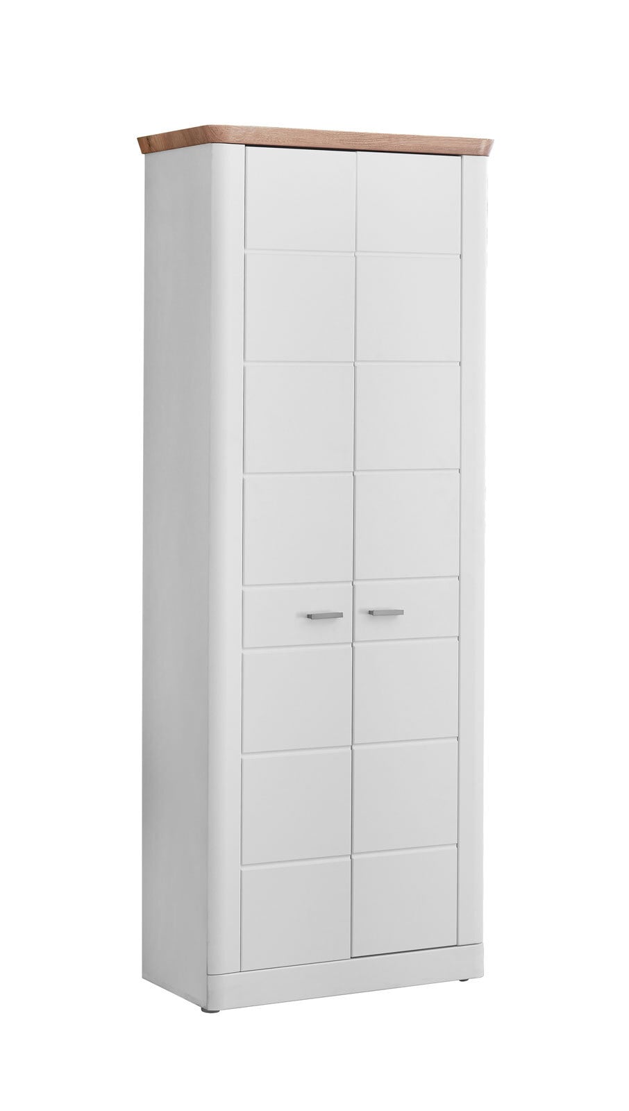 vito Garderobenschrank VITO RECESS weiß/braun 85 x 205 cm