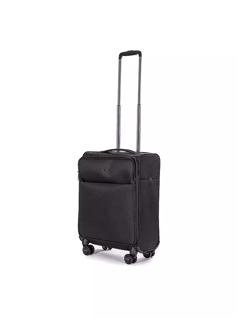 STRATIC Trolley weich LIGHT S 55cm black schwarz