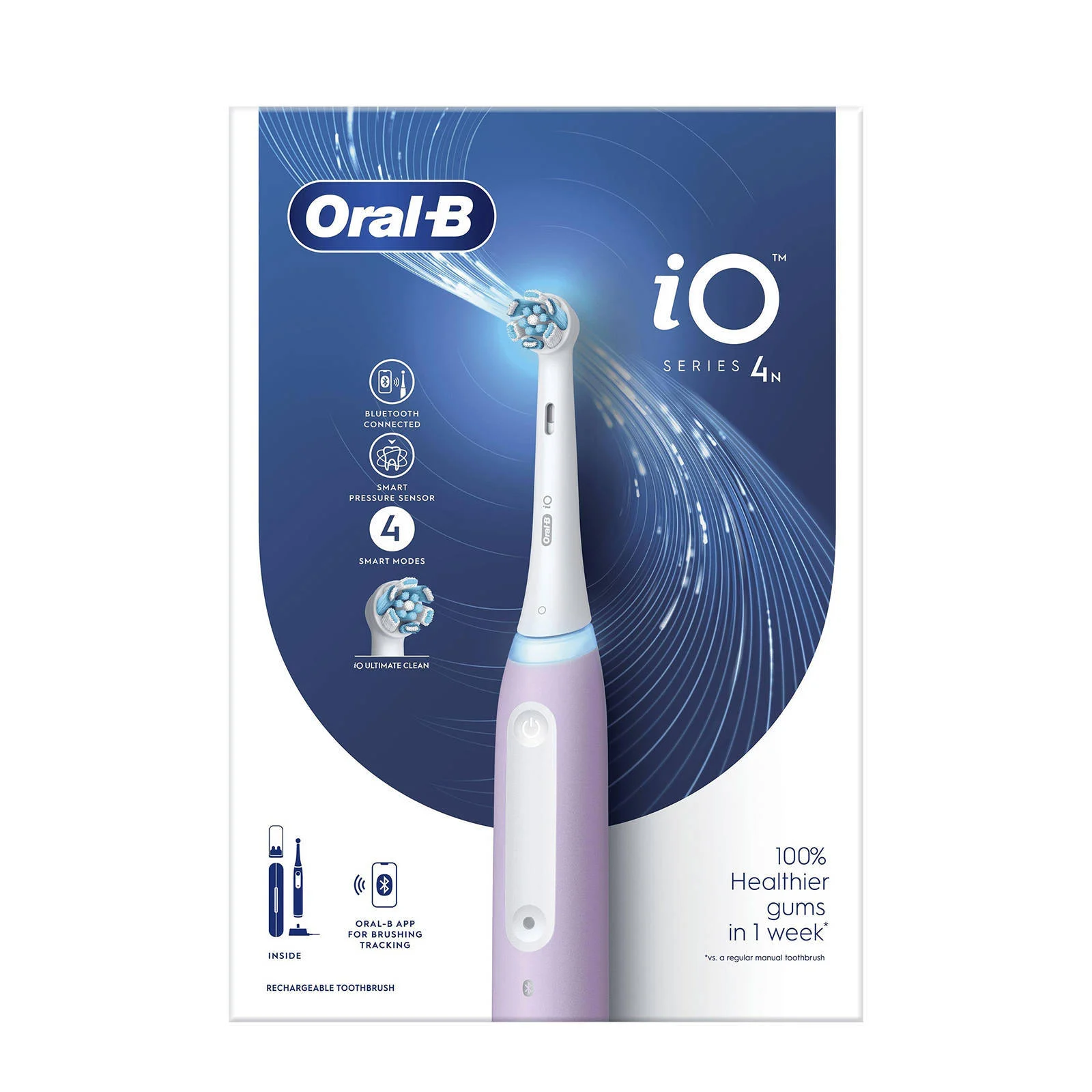Oral-B IO 4N elektrische tandenborstel - Lavendel