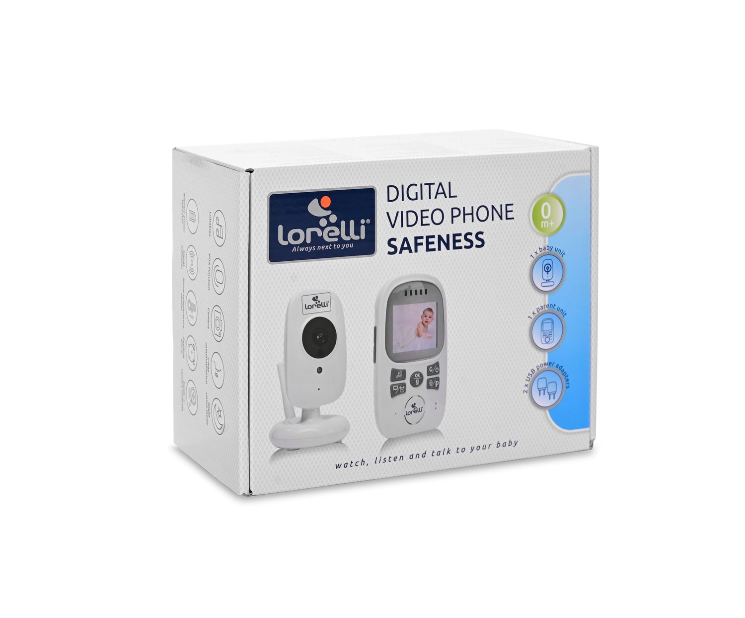 Lorelli Babyphone Safeness Nachtsicht, 2,4 