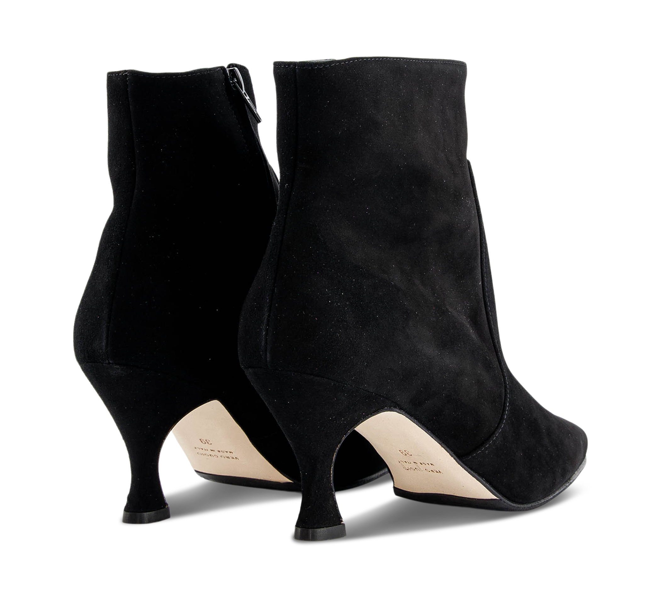 Alberto Zago Klassische Stiefelette schwarz