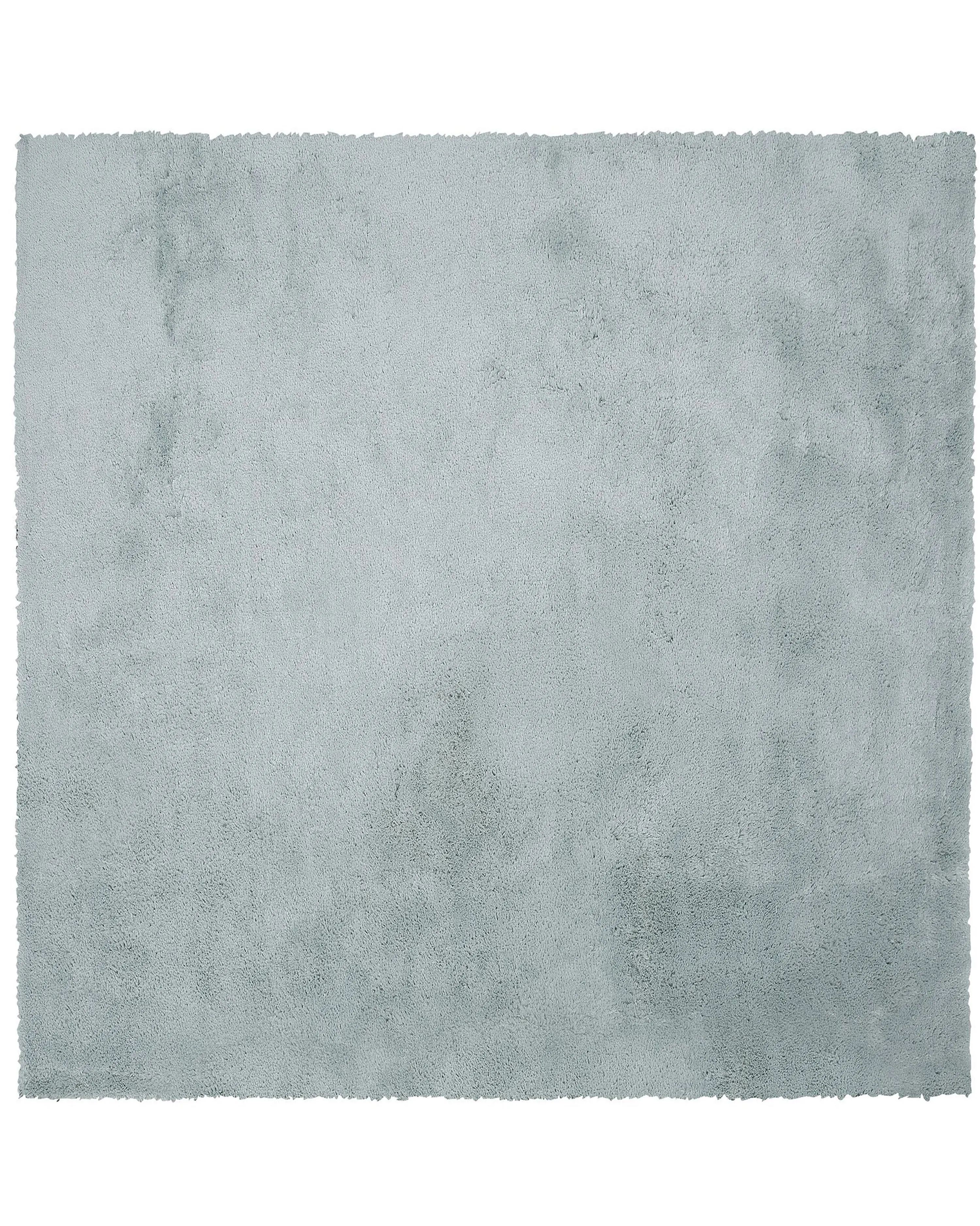 Hoogpoligvloerkleed EVREN Mintgroen 200 x 200 cm