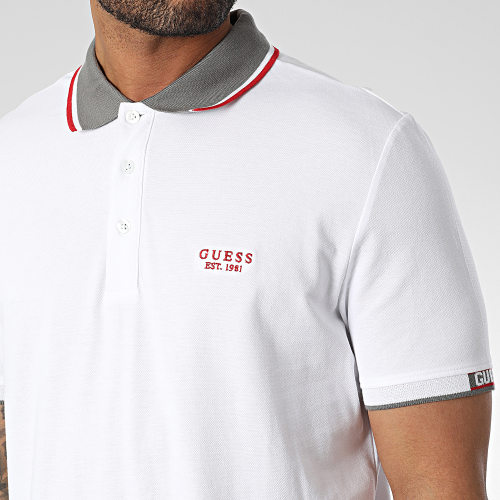 Polo Manches Courtes M2BP55-K9WF4 Blanc
