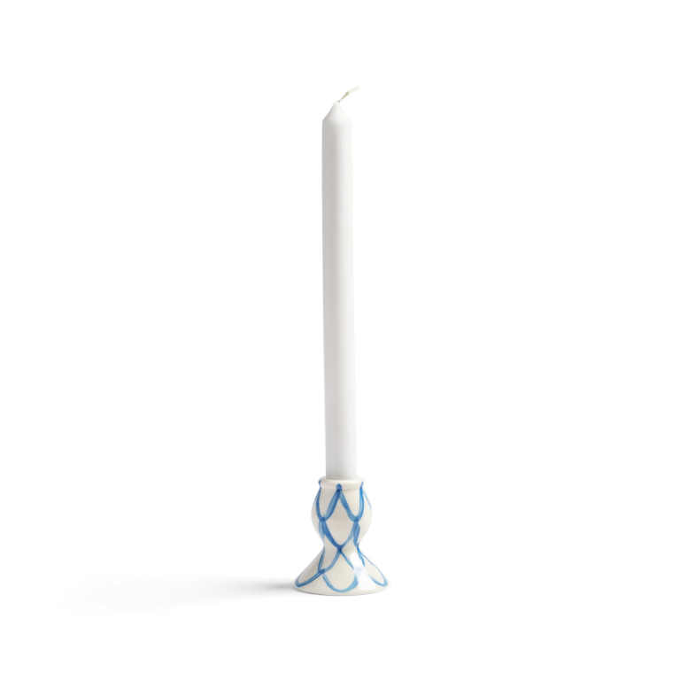 &klevering Sirène kandelaar blauw