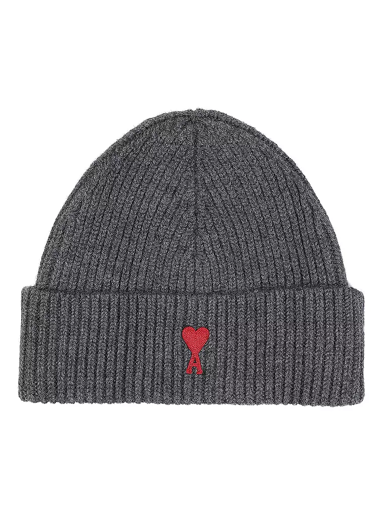 AMI PARIS Mütze - Haube ADC BEANIE grau