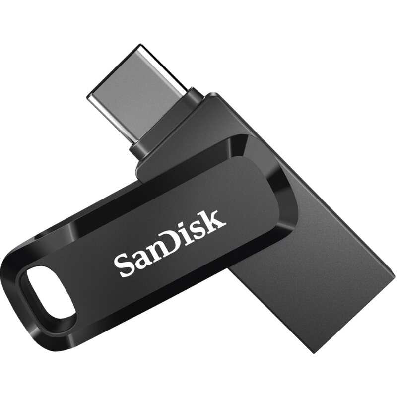 SanDisk Ultra Dual Drive Go lecteur USB flash 512 Go USB Type-A / USB Type-C 3.2 Gen 1 (3.1 Gen 1) Noir
