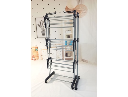KOSMI - Séchoir à linge étendoir pliable et extensible avec grande c...