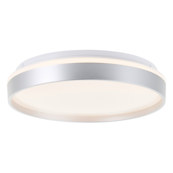 Brilliant plafondlamp Britt zilver dimbaar Ø33 cm 22W 2300lm