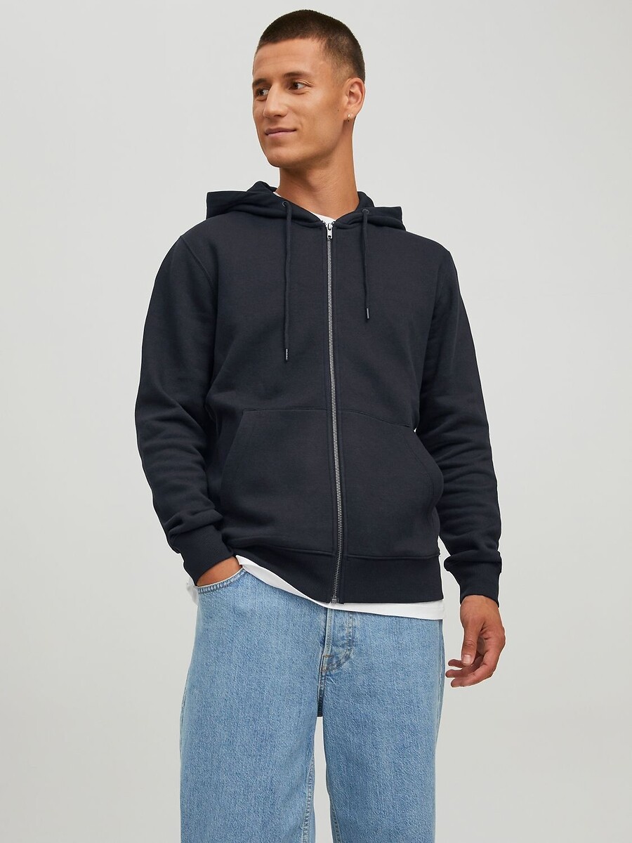 JACK & JONES<br>Moletom com zíper