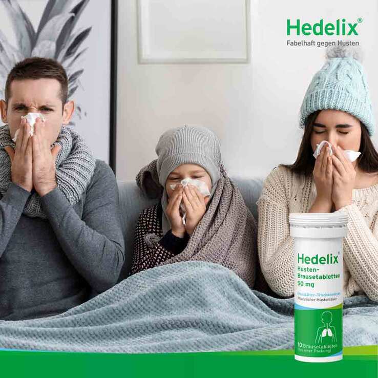 Hedelix Husten-Brausetabletten, 20 St