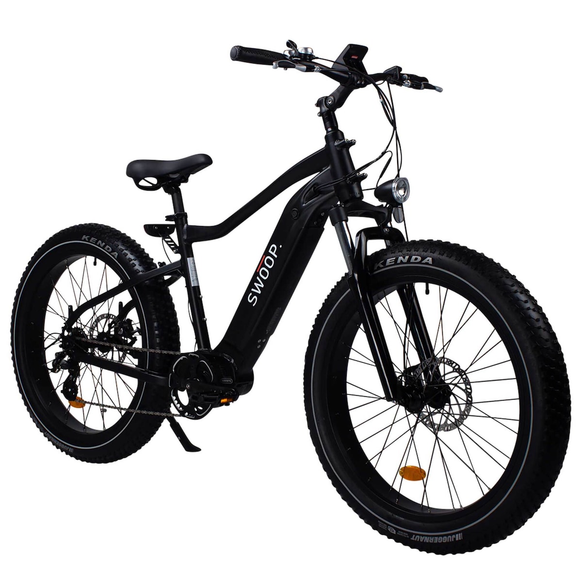 Swoop Elektrisk El-Fatbike Angriper, 26
